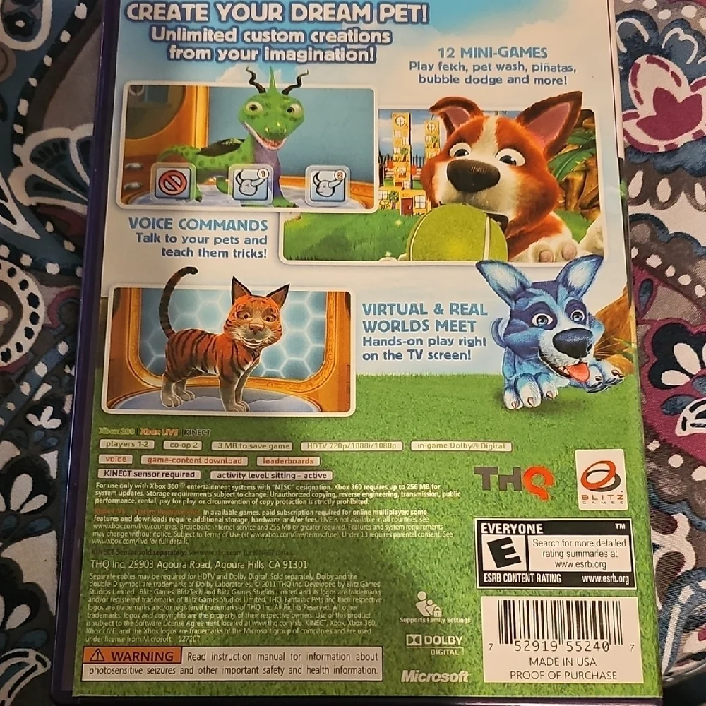 Fantastic Pets Xbox 360 Game by HQ